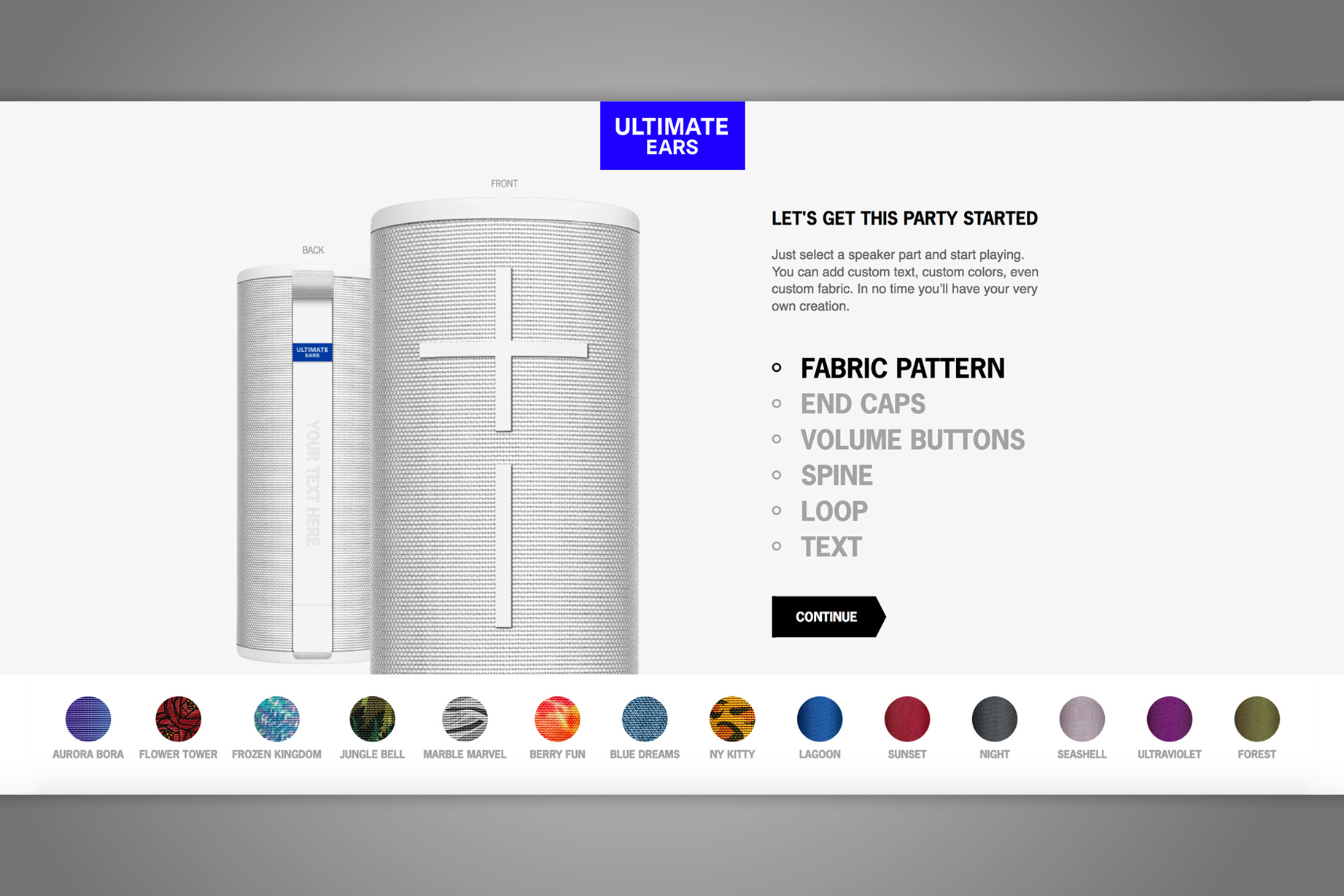 ultimate ears official website